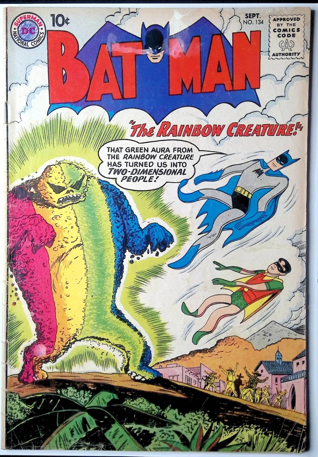 Batman #134 (September 1960, DC Comics) | Appearing in 