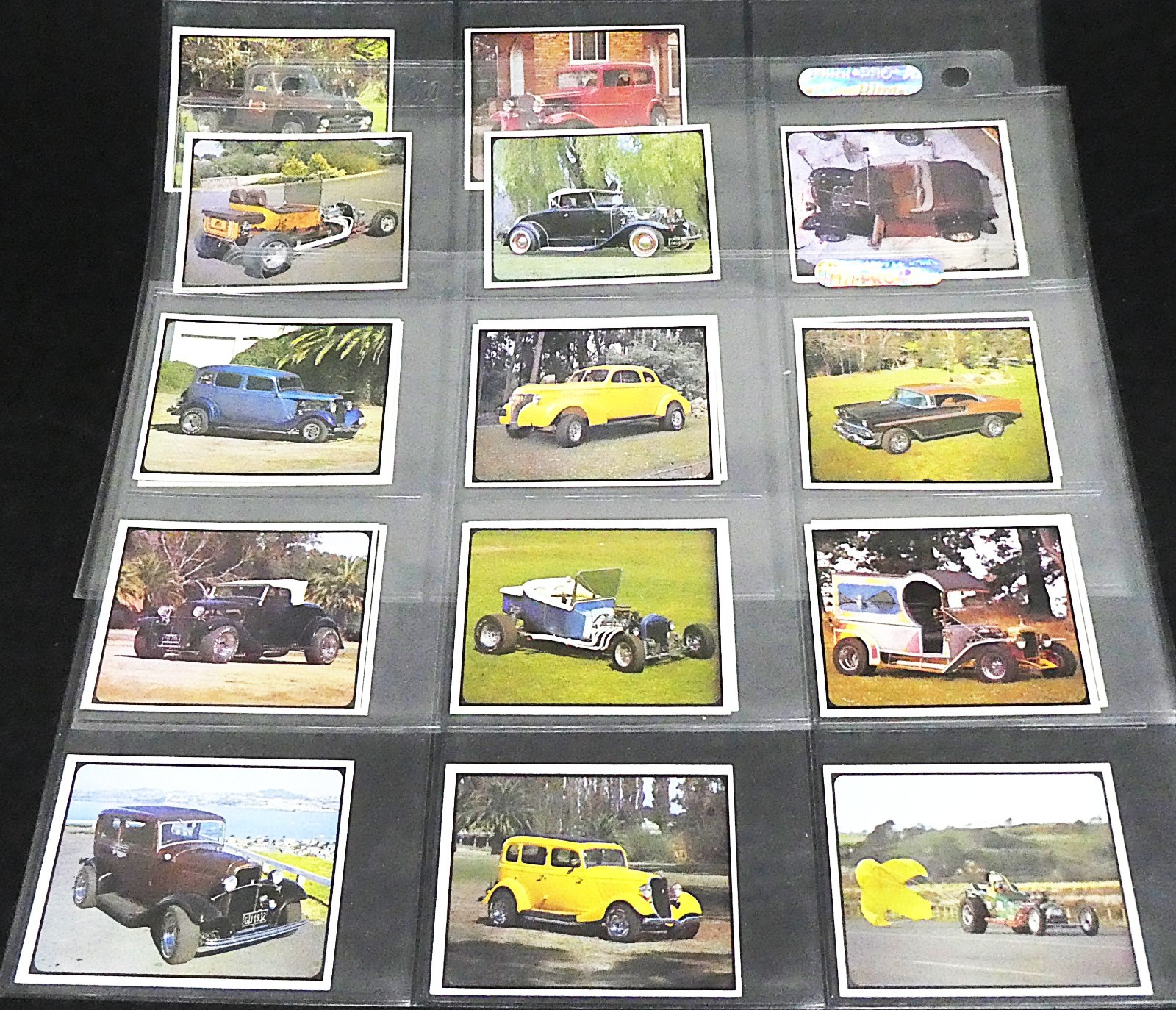 1979 New Zealand Rod And Custom Cars Trading  Cards Complete Set Of 20 NM/MT