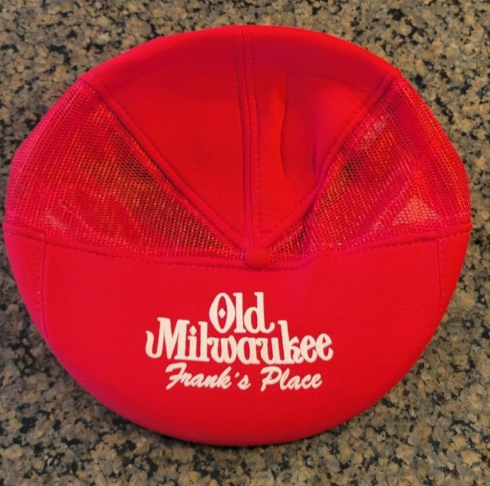 New Old Milwaukee Beer Driver Hat Cap Vintage Kangol Style Frank's Place NOS