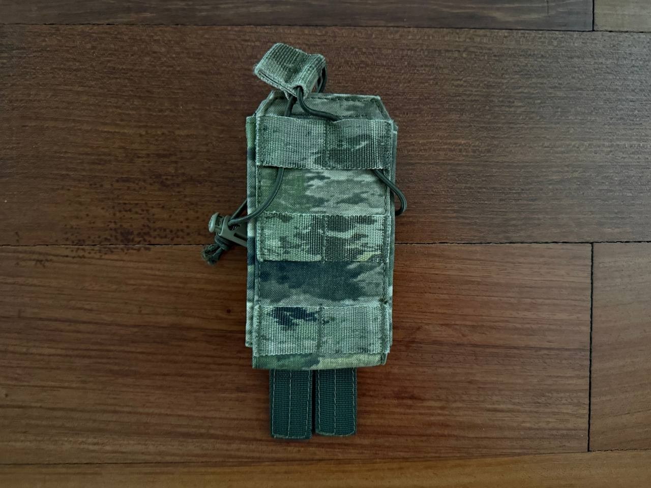 UR Tactical OPS Single Open Top AK Mag Pouch A-TACS IX Camo