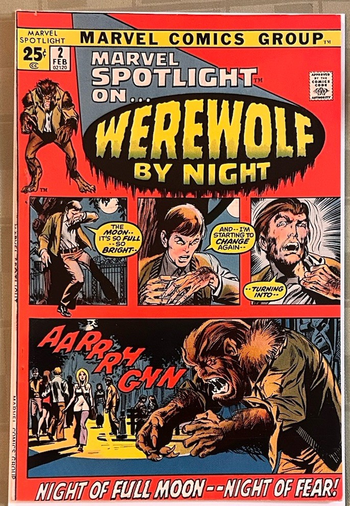 Marvel Spotlight #2 (1971) 1st Werewolf by Night One Owner Smoke Free VF-NM Raw