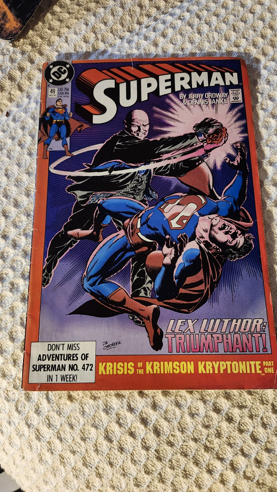 Superman #49 (DC Comics November 1990)
