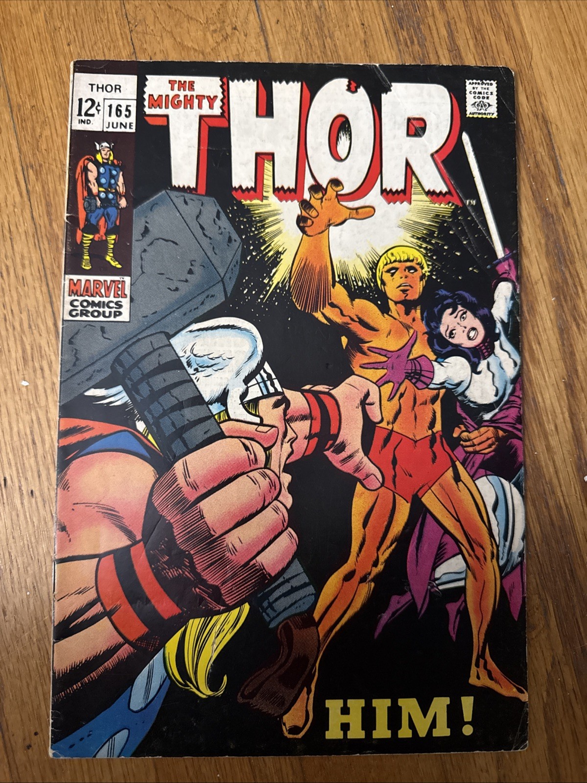 Vintage Comic - The Mighty Thor #165 (1969)