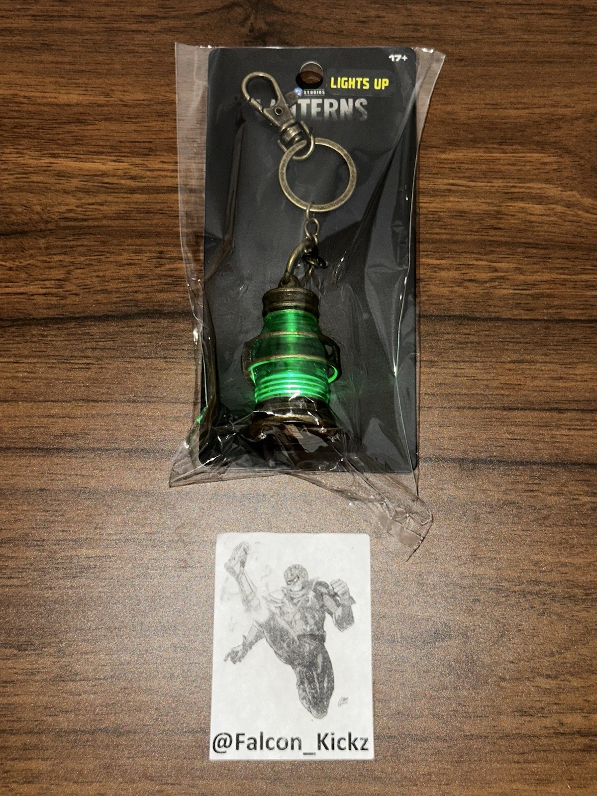 NYCC 2026 DC Lanterns Light Up Keychain Exclusive Green Lantern Studios Comics