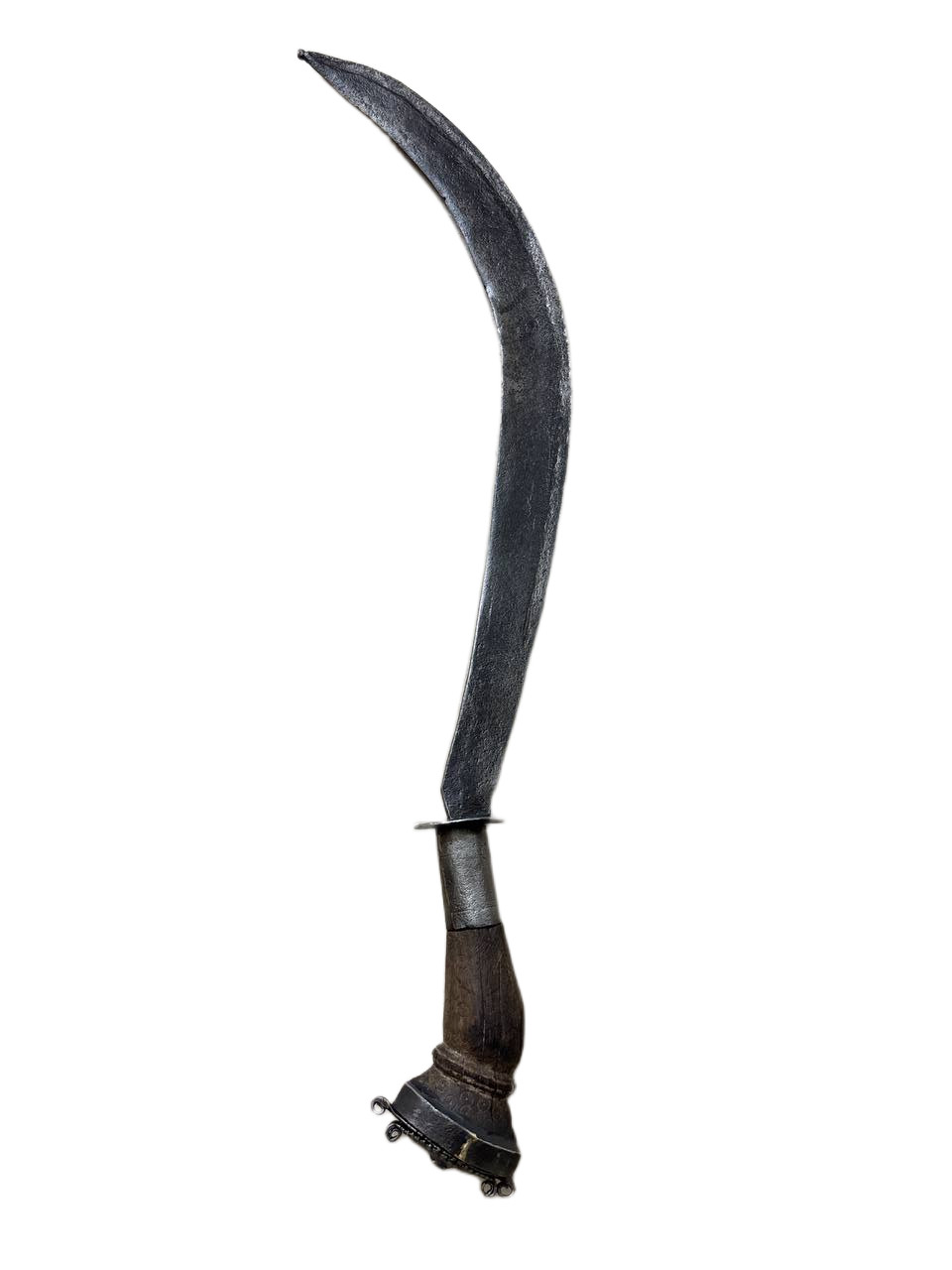 18C Antique Original South Curve Indian Kattti Dagger Period Collectible 