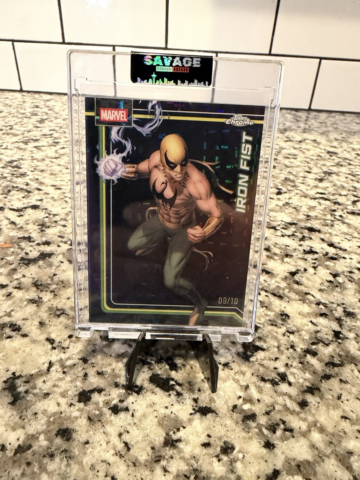 Iron Fist Topps Chrome 2026 # /10 X Fractor