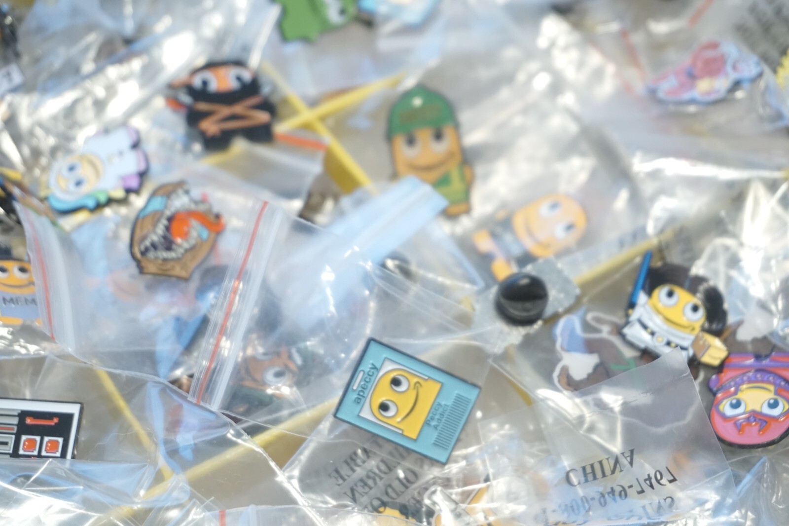 NEW Amazon Peccy PIN LOT 10 Piece Assortment RANDOM *Please Read* 12 Total Pins