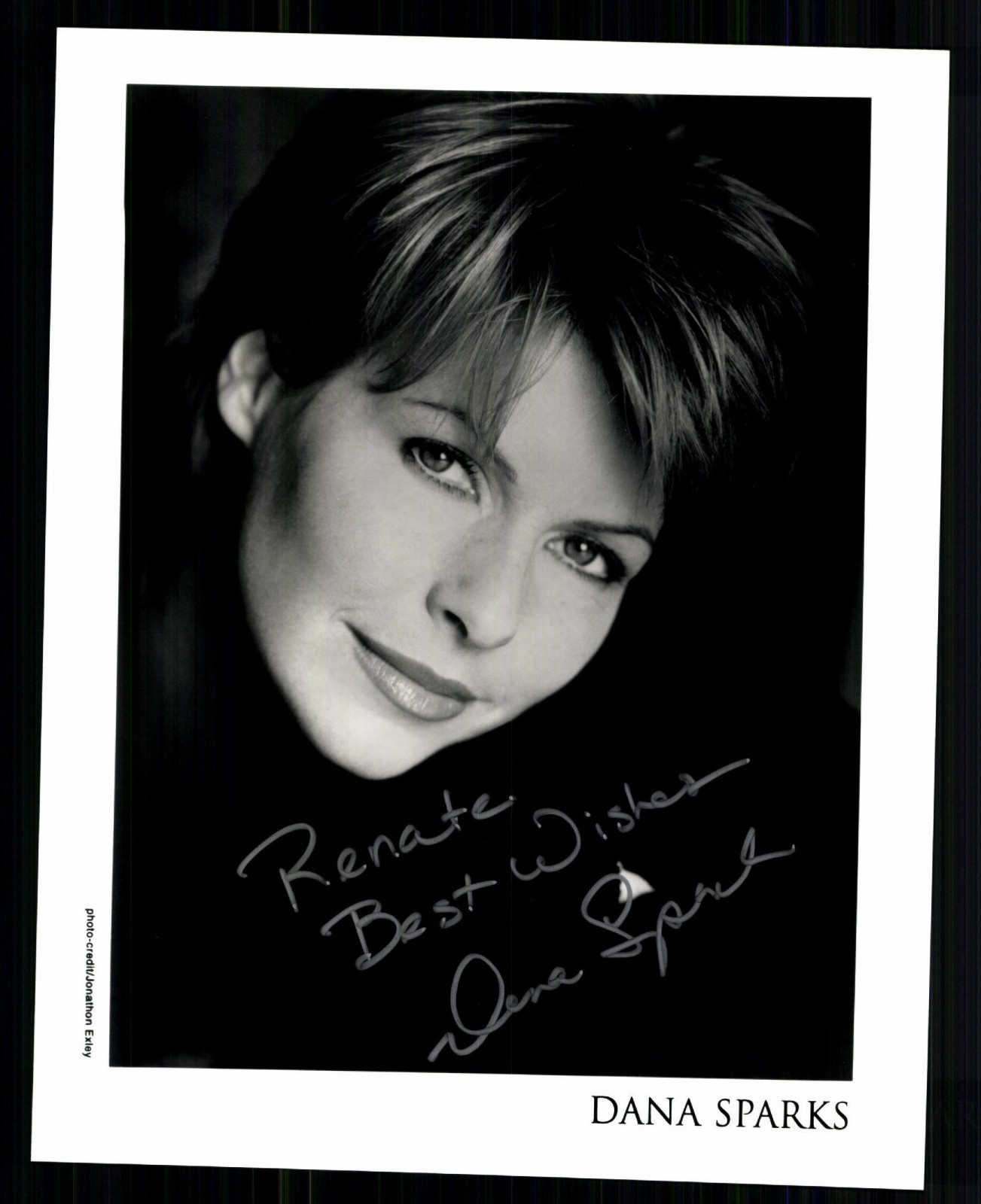 Dana Sparks American Actress Original Signed + G 48627