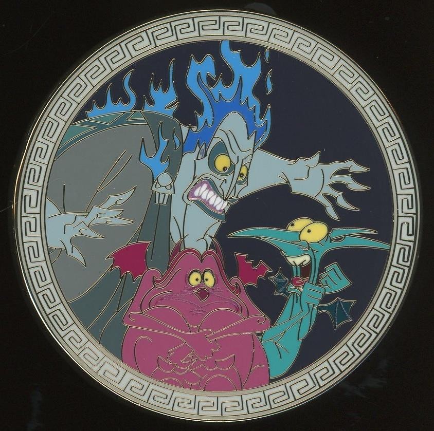 DEC WDCS D23 2026 Villains and Sidekicks Mystery Hades Pain Panic LE Disney Pin