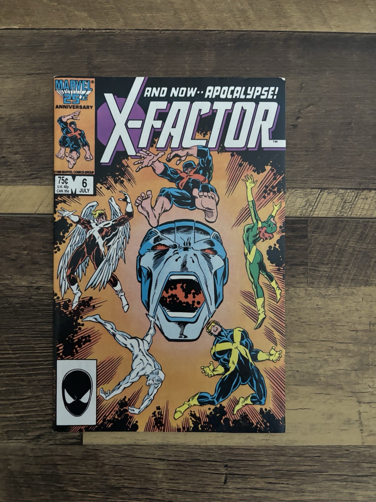 X-Factor #6 (Marvel, 1986) 1st app & cvr of Apocalypse | FN/VF