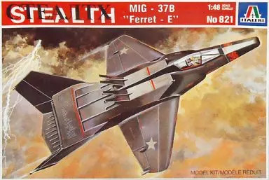 1/48 Model Kit MiG-37B Ferret-E Jet Fighter Military Model Kit Detailed