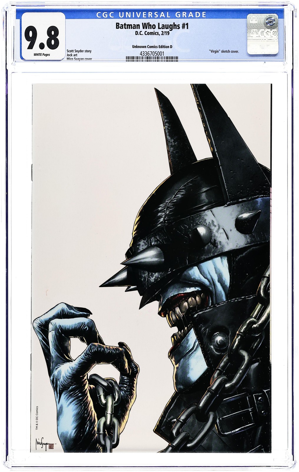 Batman Who Laughs 1UNKNOWN.C CGC 9.8 2019 4336705001