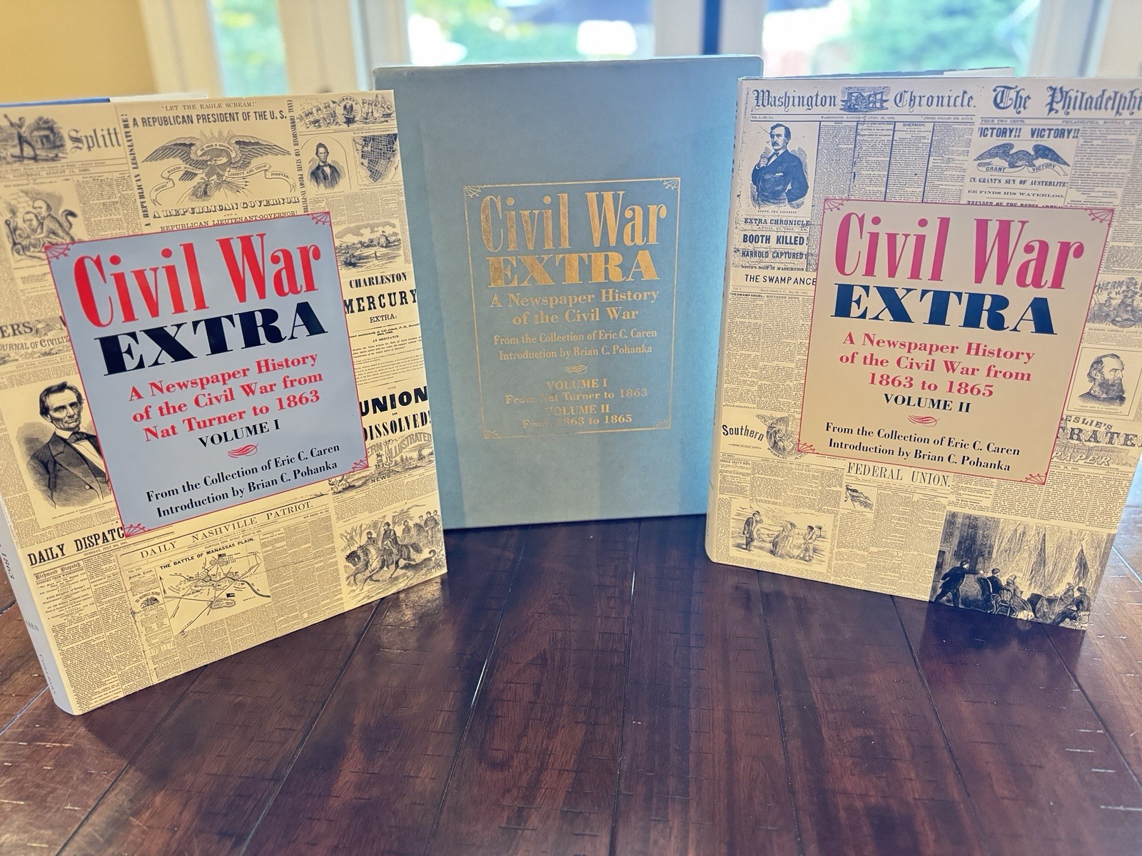 Civil War Extra 1999 1st Edition 2 Volume Hardcover Set / Eric C. Caren  HC\\DJSC