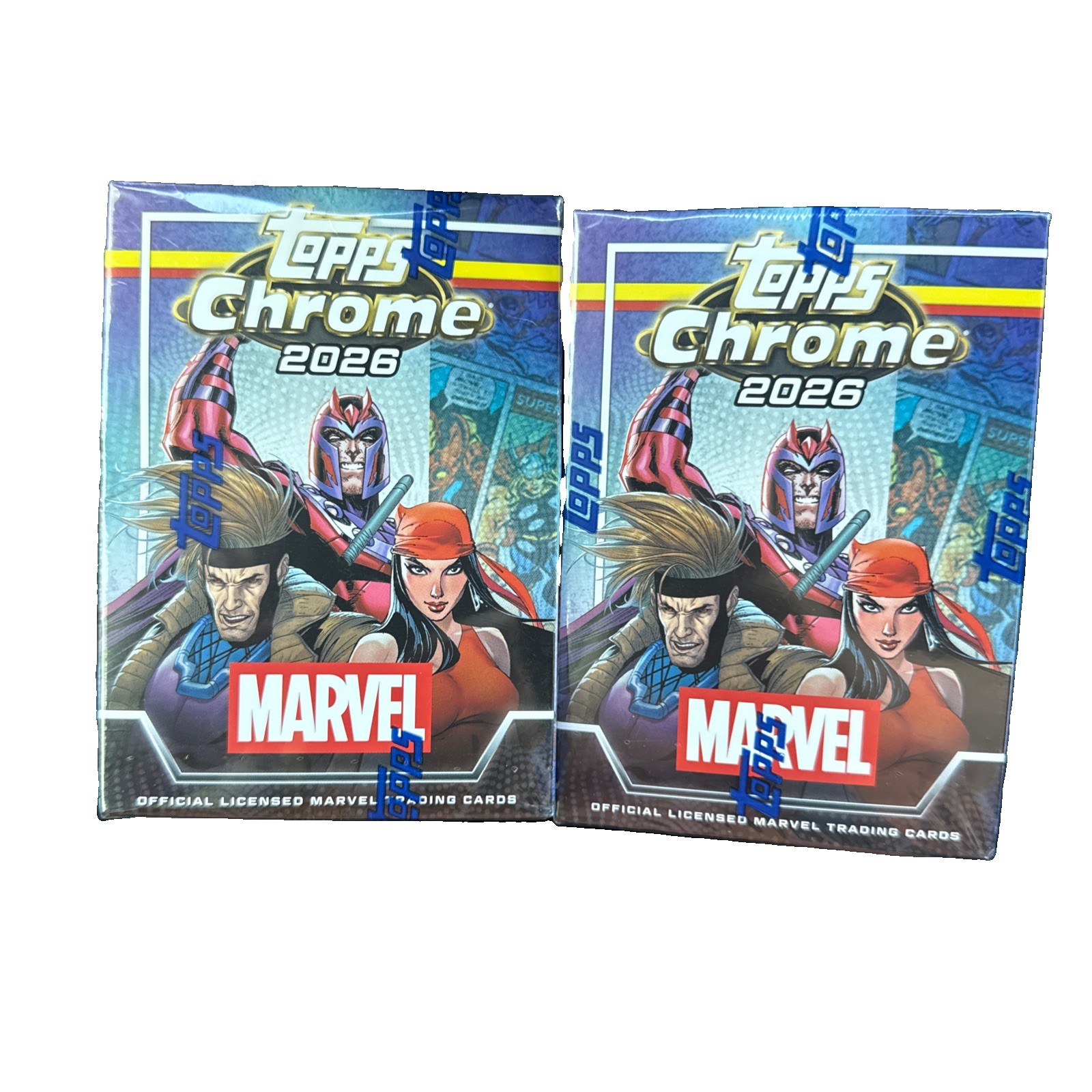 2026 Topps Marvel Comics Chrome Blaster Box - New Factory Sealed