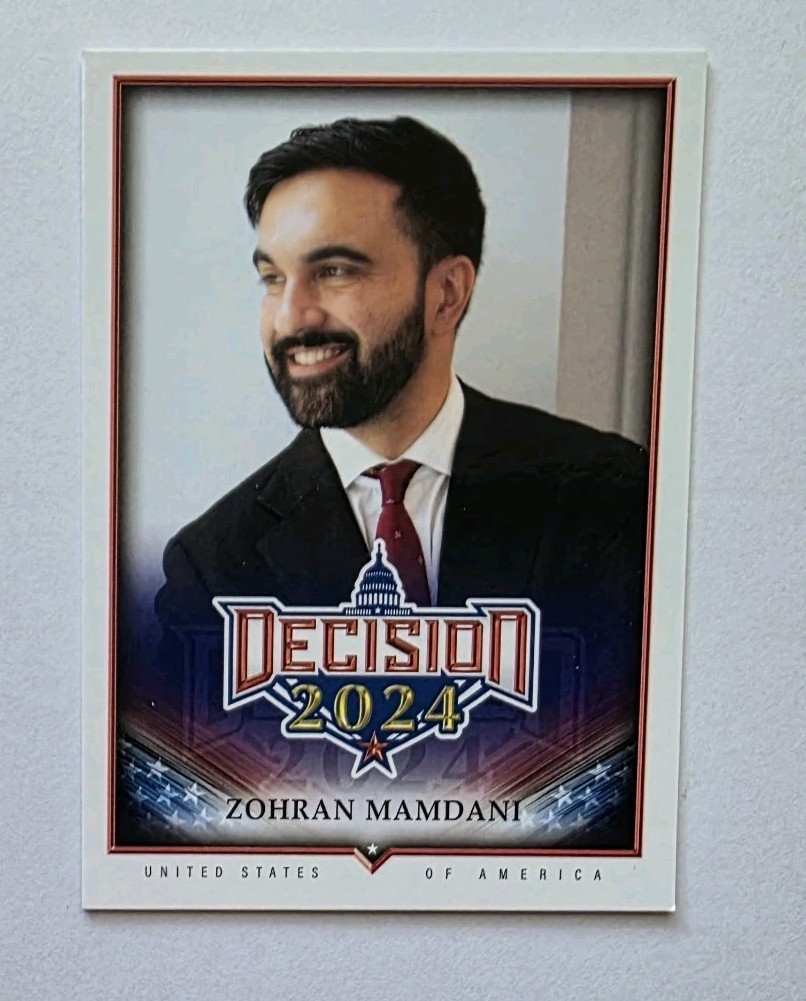 Decision 2024 Update Zohran Mamdani #247 (Update Set Base Card)