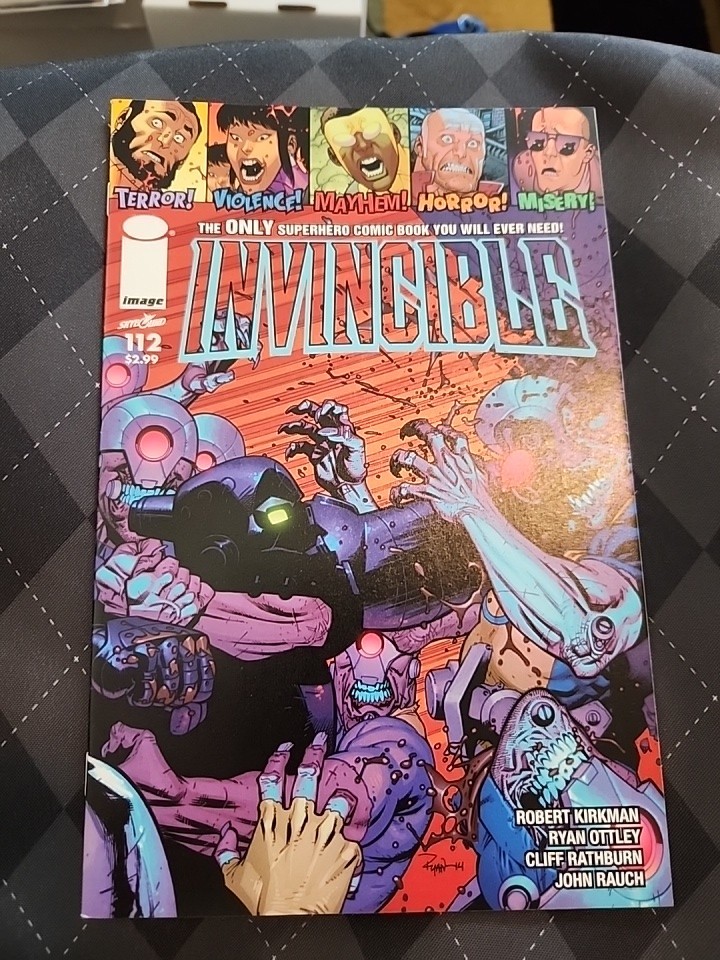 Invincible #112 (Image Comics June 2014) 🔑 Multiple Deaths NM Condition WOW 🔥