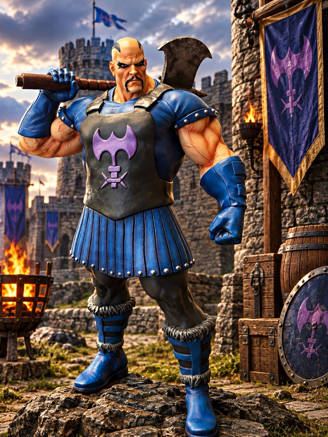 Bowen Designs “ The Executioner” Painted Statue 380/475
