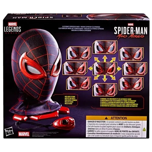 PRESALE Spider-Man Marvel: Miles Morales Electronic Expressive Mask by Hasbro