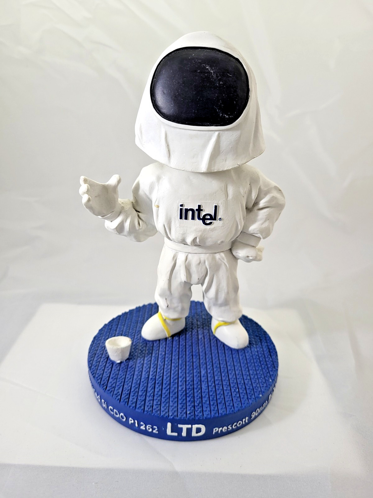 INTEL Bobblehead 'Moon Man' Pen Holder NO Pen BD&A 2004  Collectors Edition