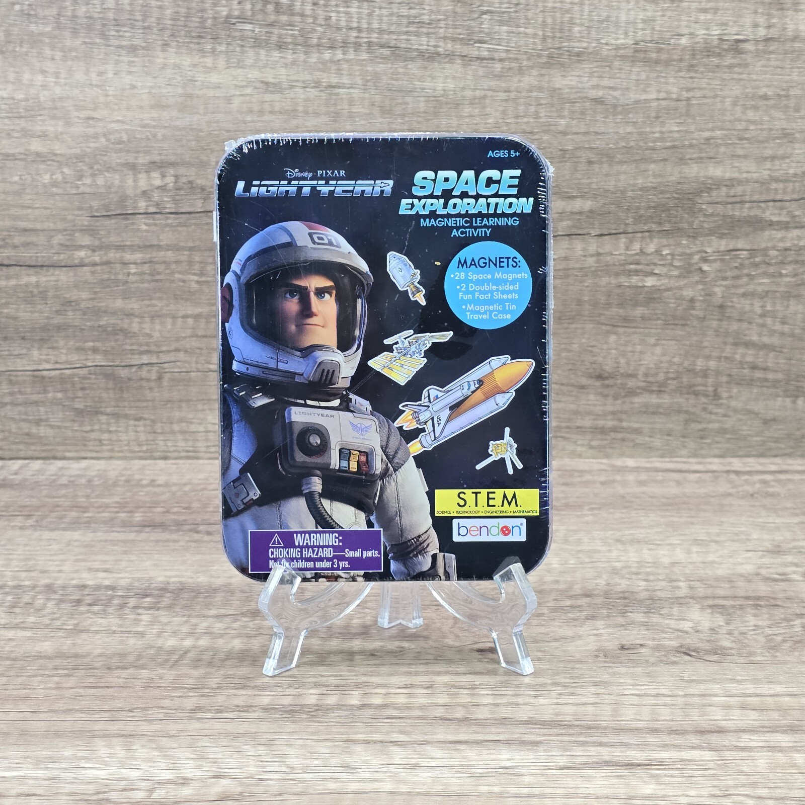 Disney Pixar Buzz Lightyear Space Exploration Magnetic Learning Activity 28 PCs