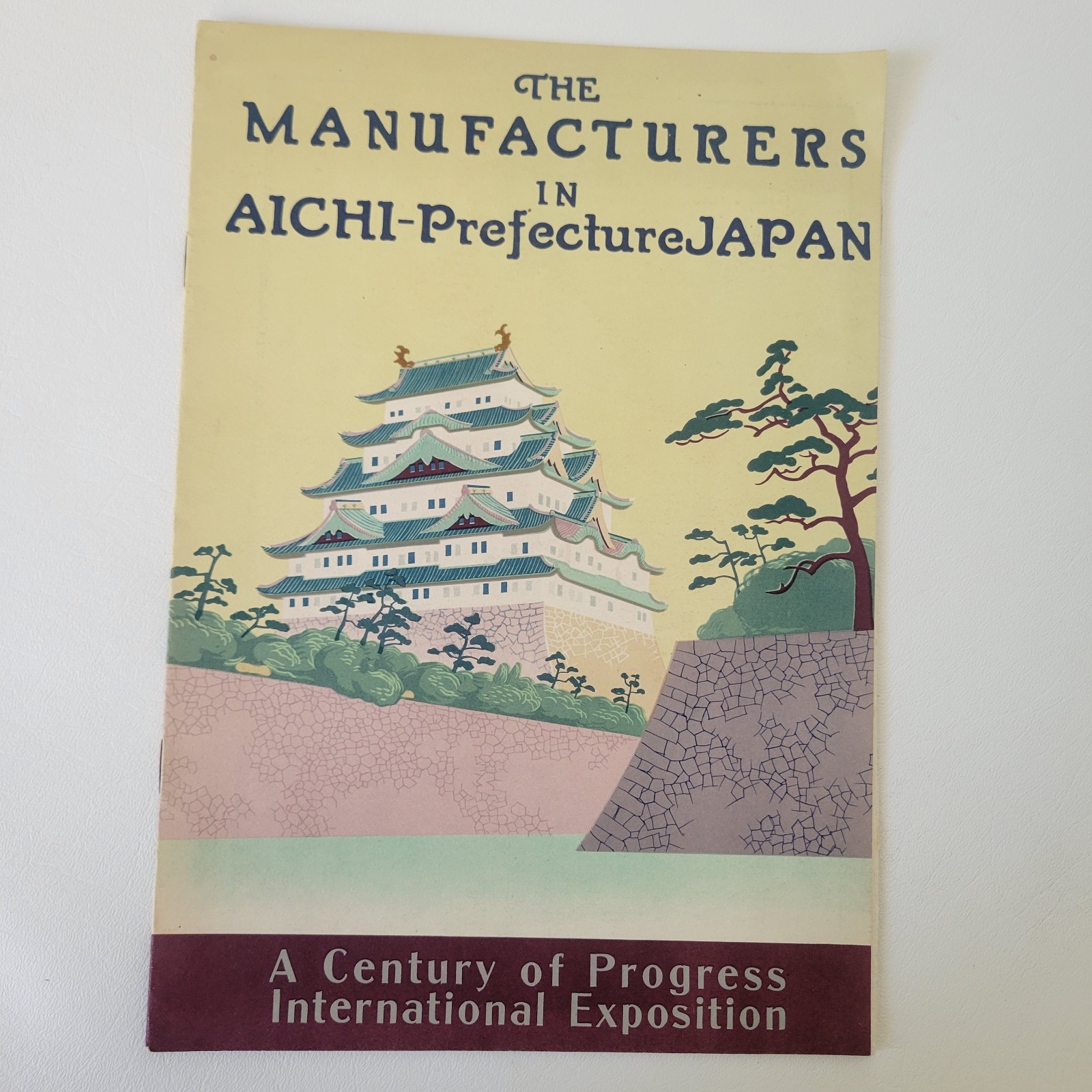 Vintage 1933 Chicago Worlds Fair Booklet Aichi Prefecture Japan Manufacturers
