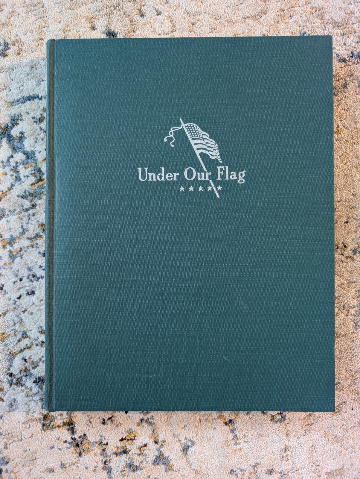 RARE 1948 Under Our Flag: Norton Company WWII Memorial Book, PRISTINE, Worcester