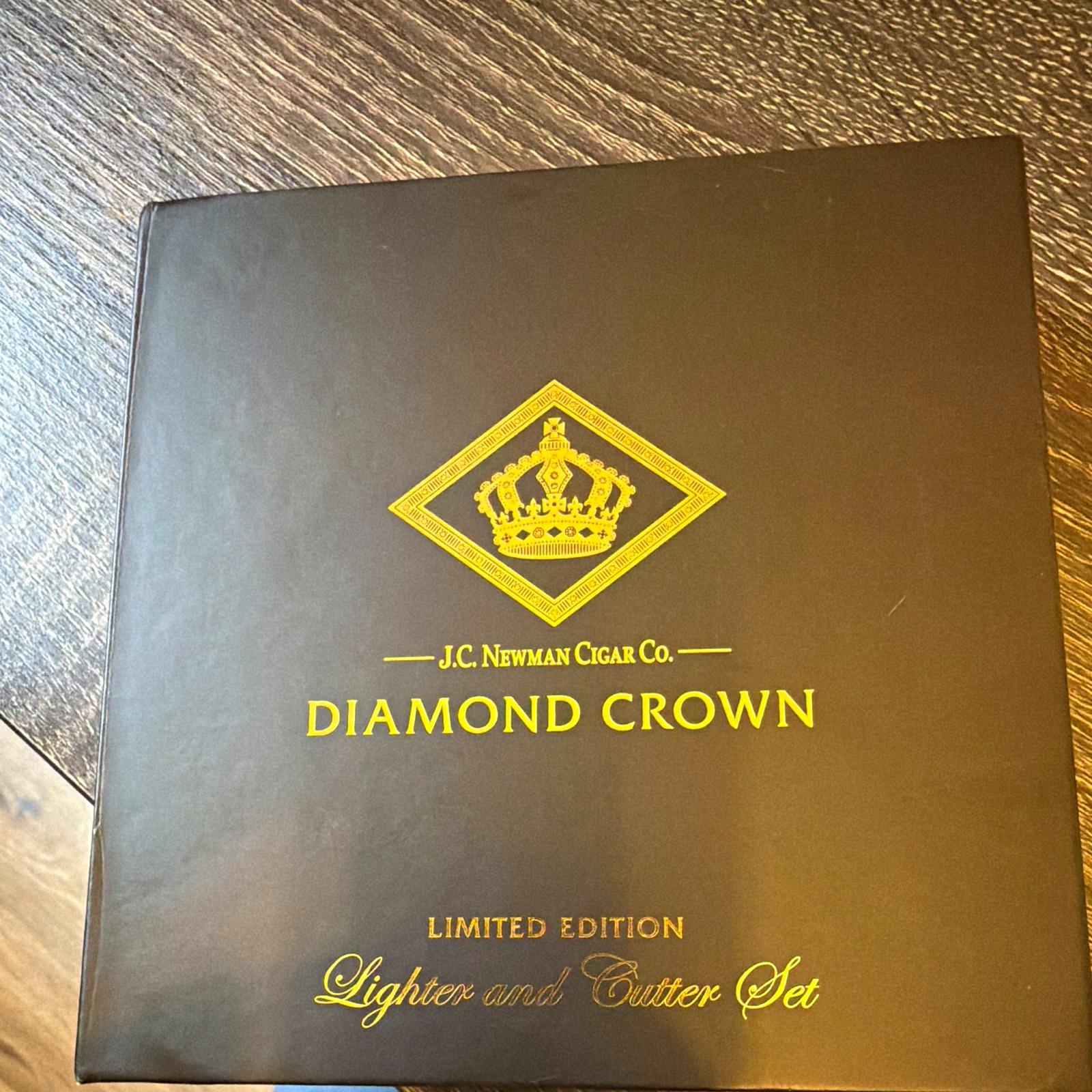 J.C. Newman Cigar Co. Diamond Crown Limited Edition Lighter & Cutter Set Box