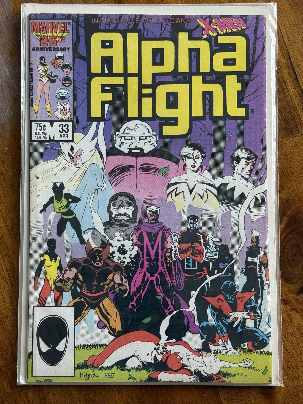 Alpha Flight #33 – Marvel (1986) 9.2 NM-