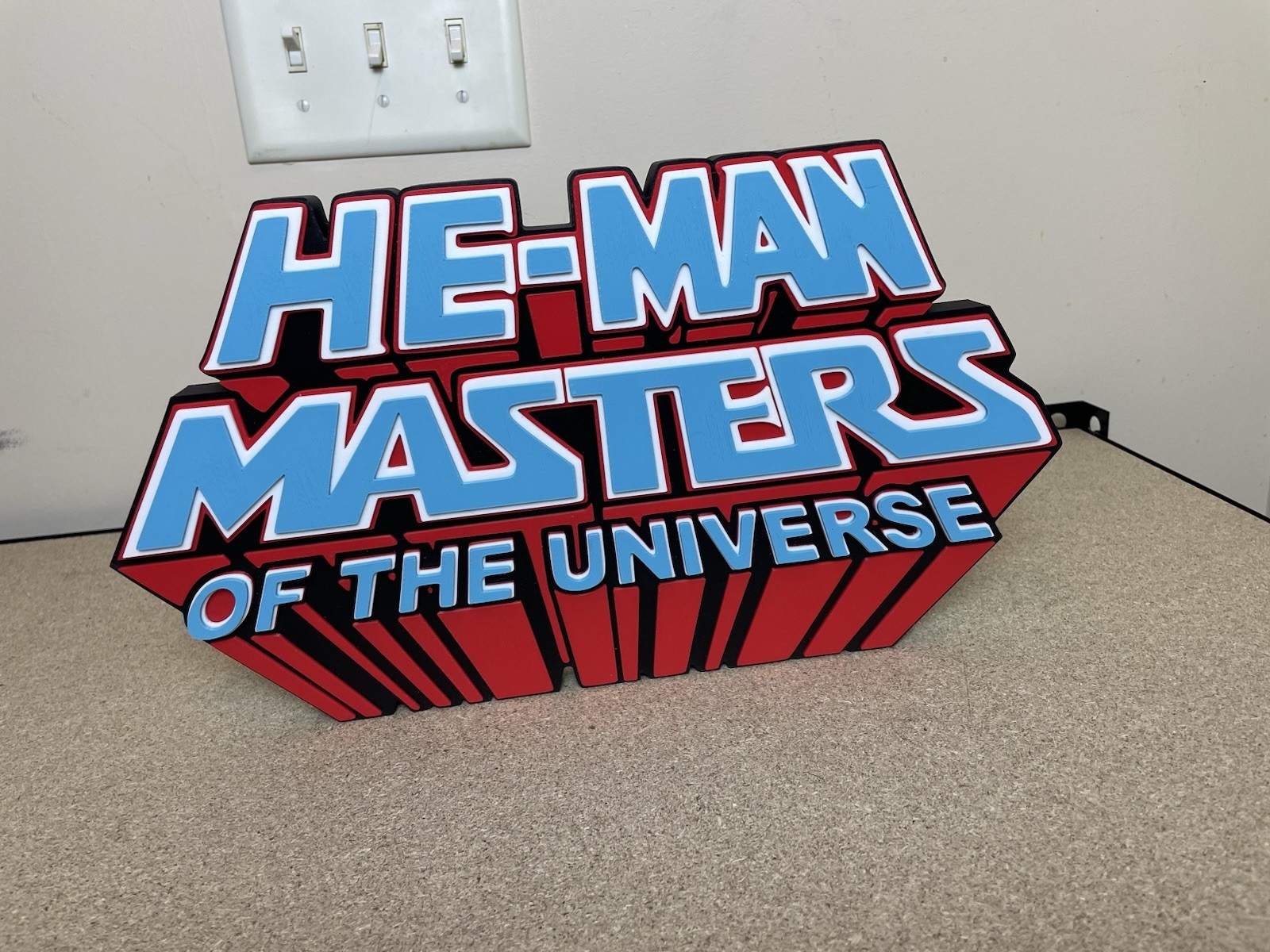 He Man Masters Of The Universe Large Sign