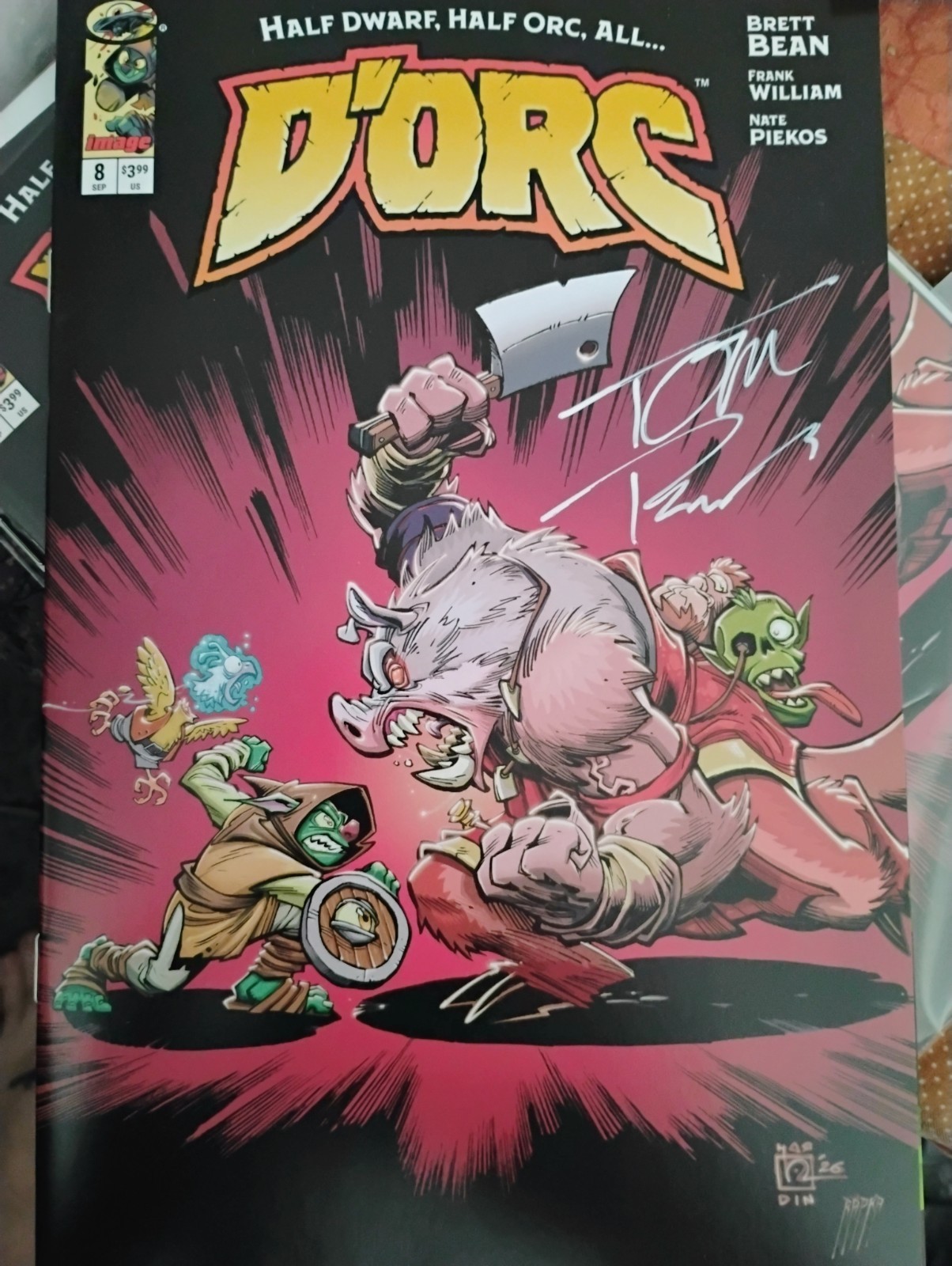 D'ORC #8 Ltd to 500 - Chad Hardin / Tom Rapka  SIGNED