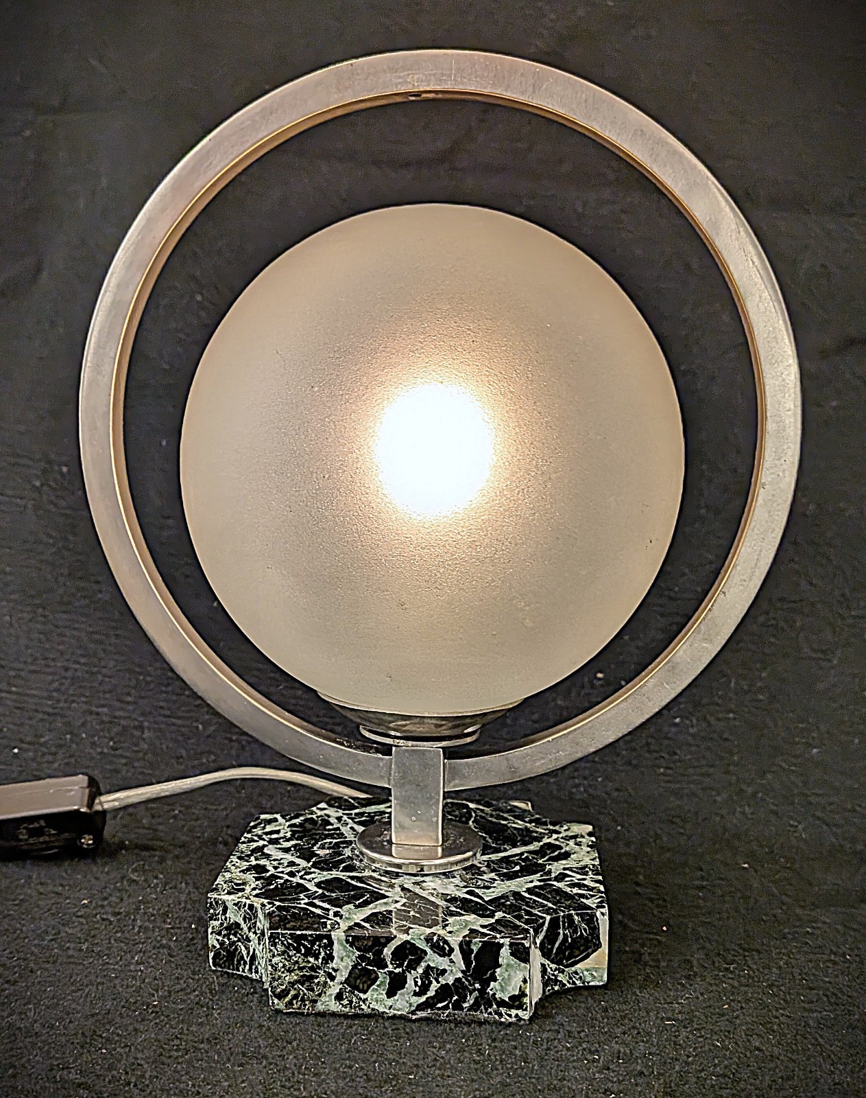 French Art Deco Modernism Table Lamp