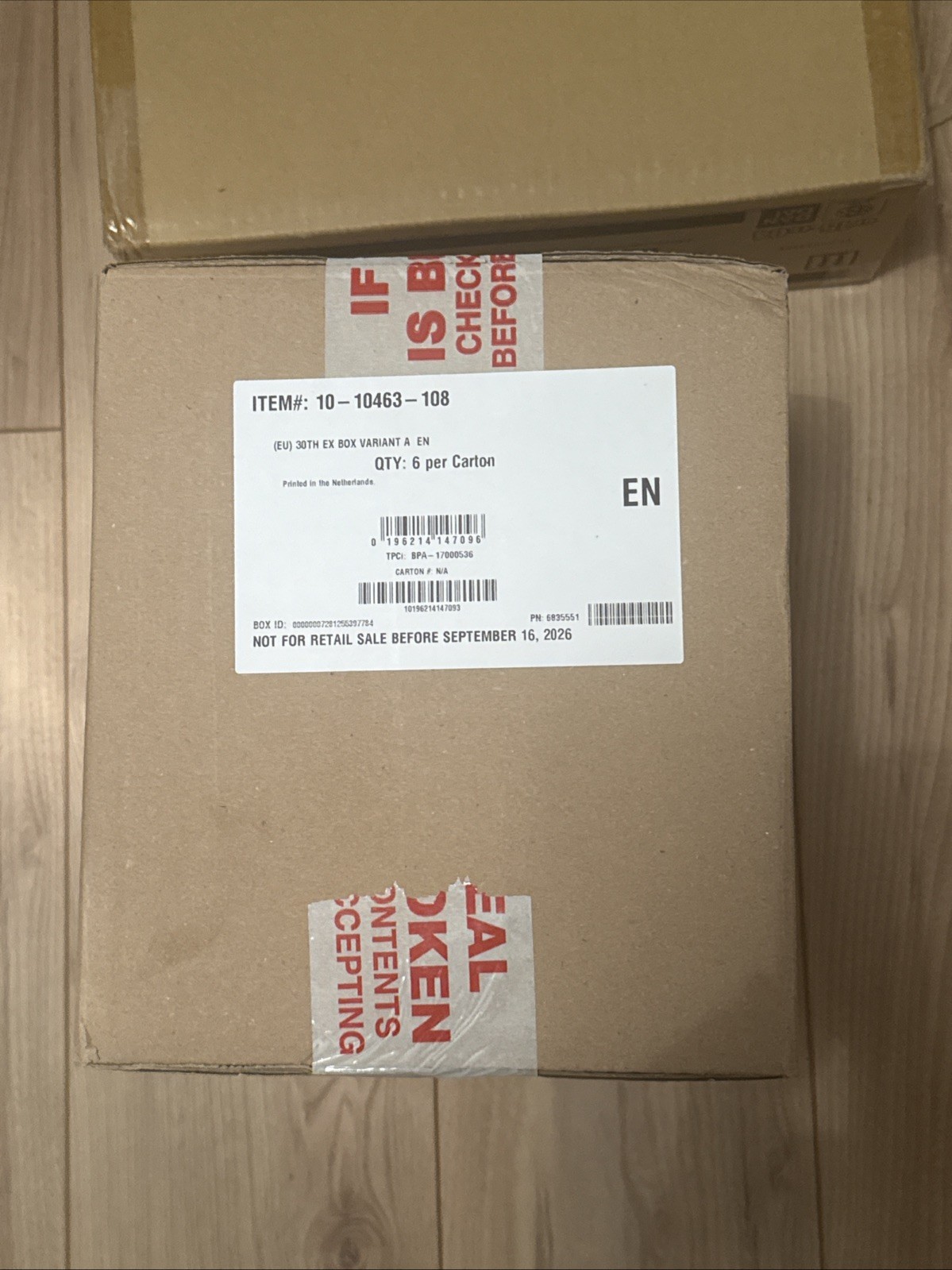Pokemon 30th Anniversary Ex Box Sylveon Sealed Case (x6) - Brand New IN HAND ✅