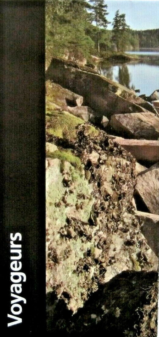 Voyageurs National Park National Park Service Unigrid Brochure Map