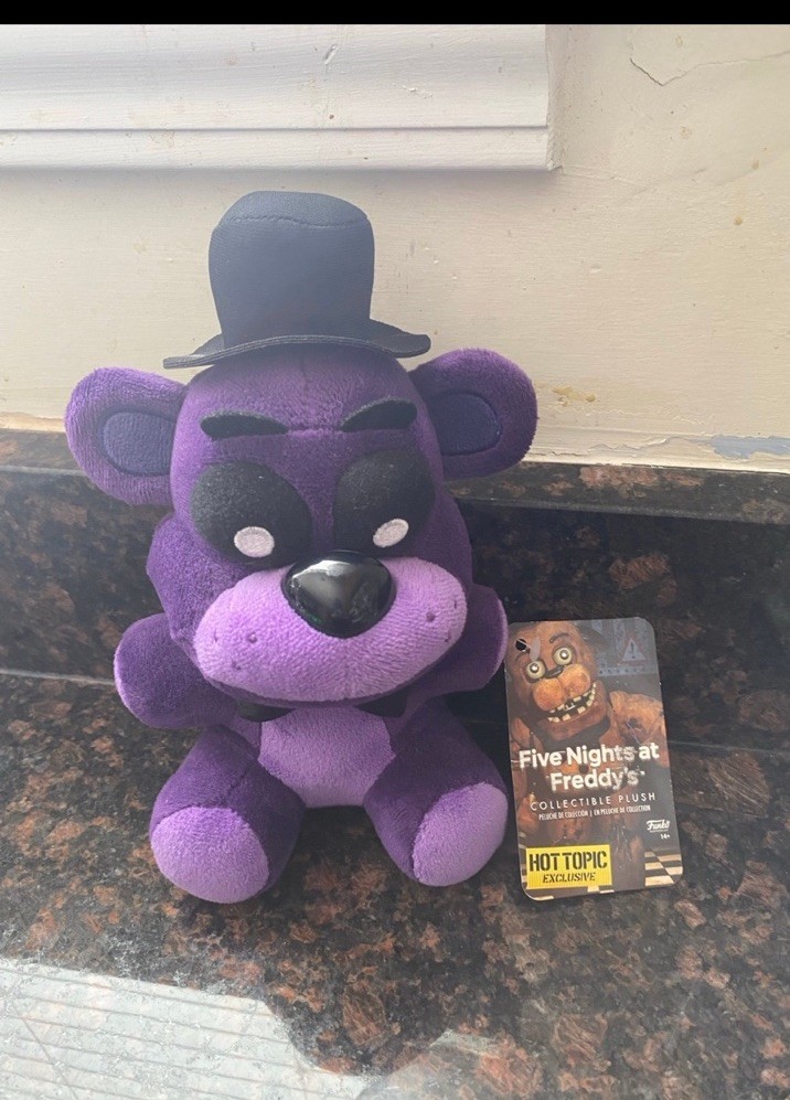2016 Hot Topic Exclusive Funko Shadow Freddy Plush Original.