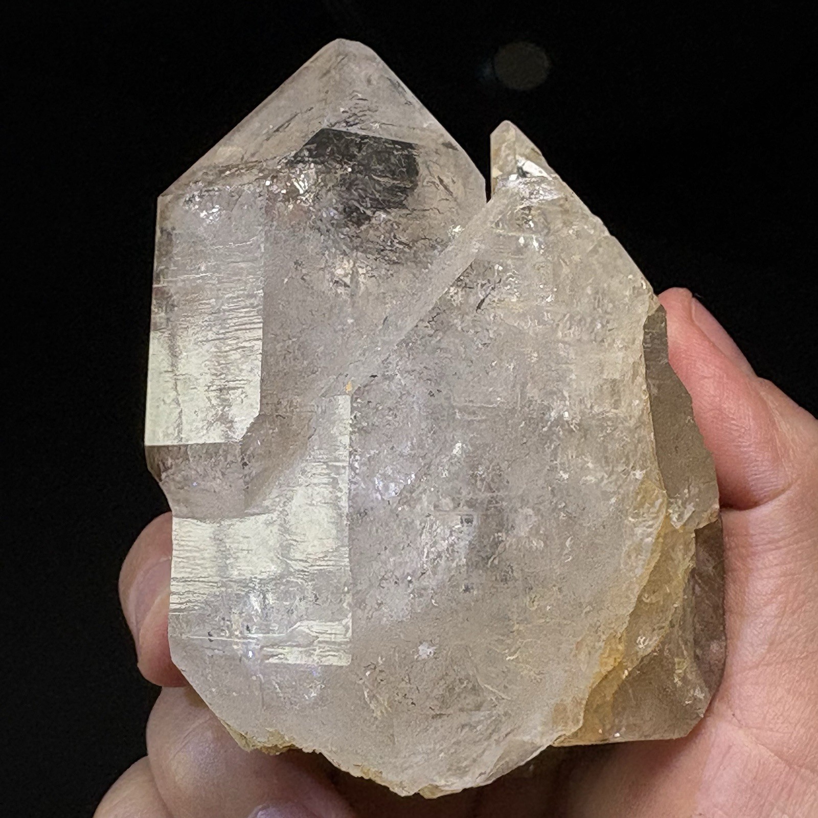 Unique Natural Hashupi Cathedral Quartz Crystal - Skardu, Pakistan Reiki Healing