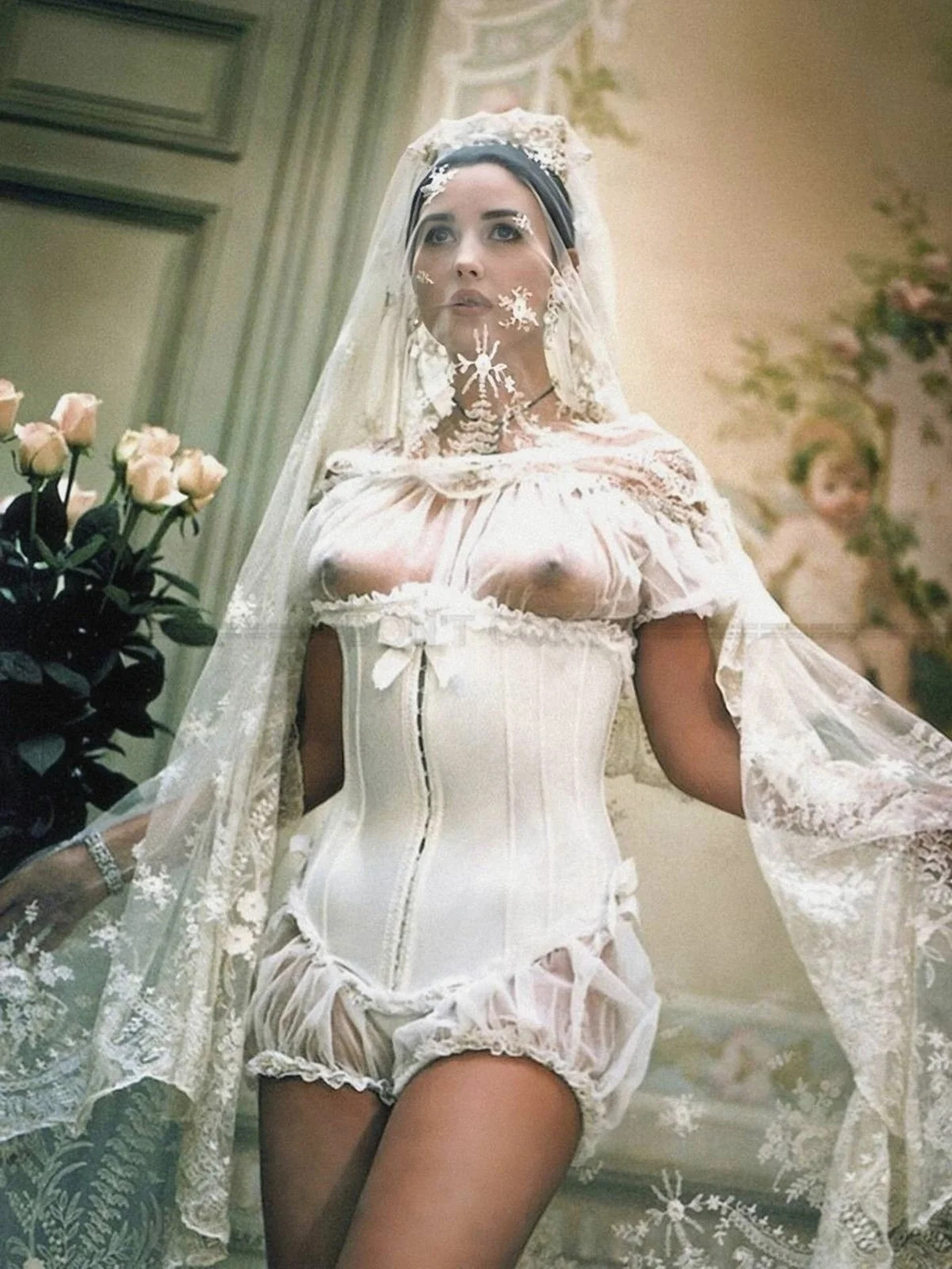 Monica Bellucci Photo for Blumarine Spring/Summer 1993 Collection - 15x20