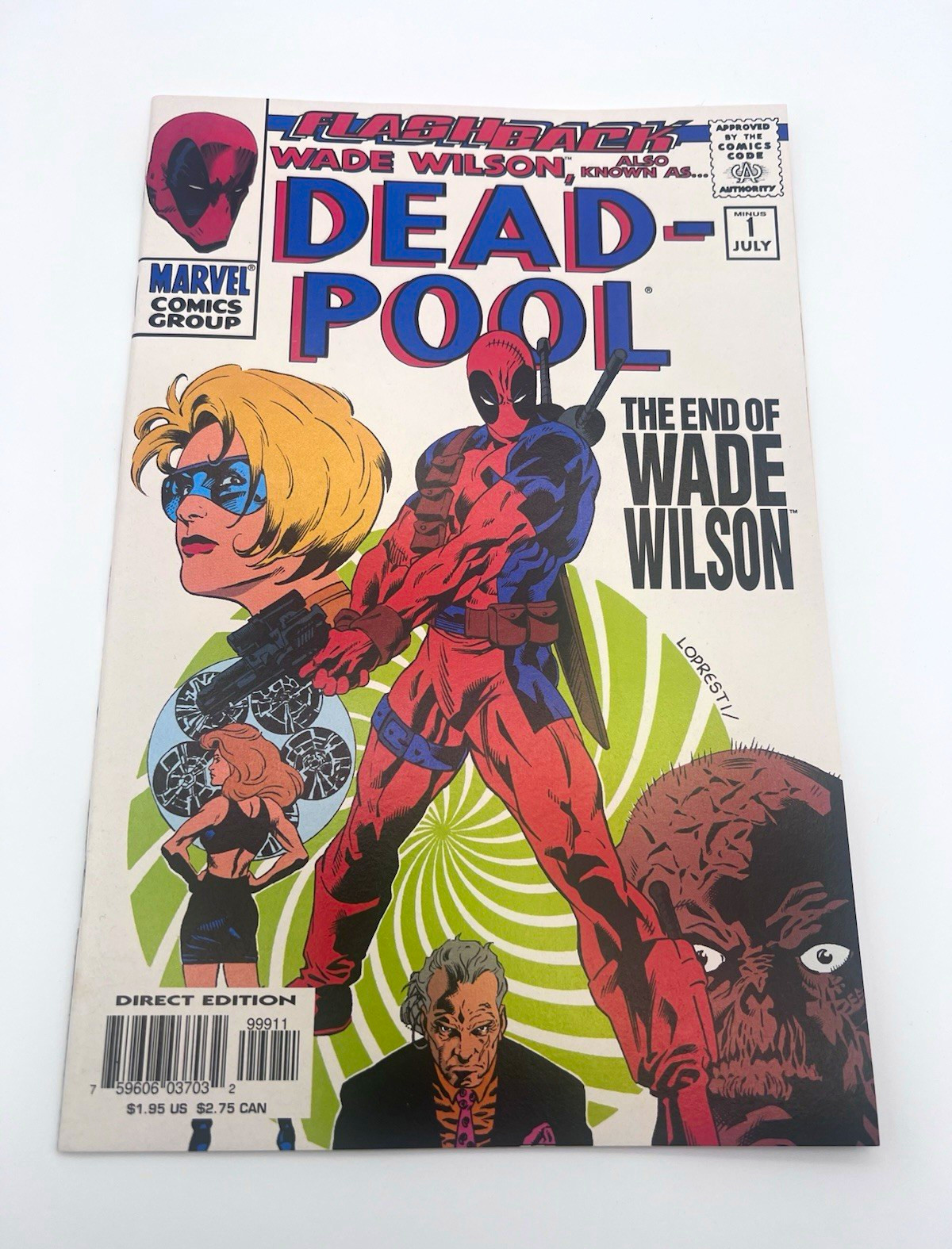 Deadpool #-1 (1997) Marvel Comics VF/NM 1st Print