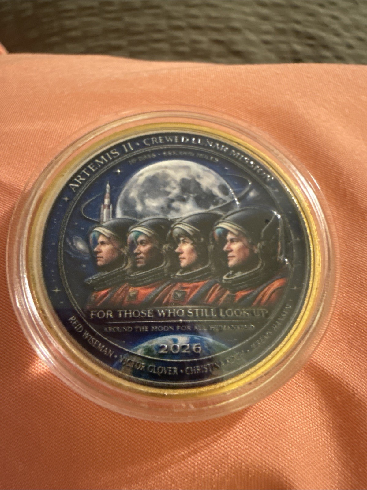 NEW “ARTERMIS II” - RETURN TO THE MOON In APRIL 2026 Collectible Coin