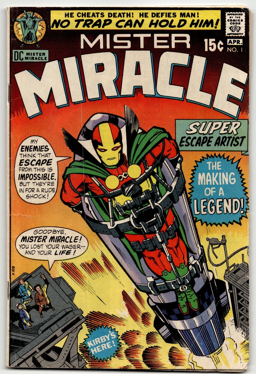Mister Miracle #1 DC Comics Jack Kirby Bronze Age 1971