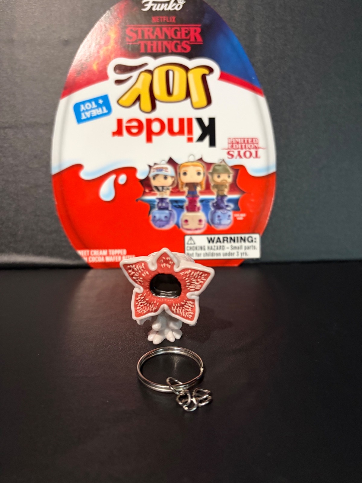 Stranger Things Kinder Joy Mini Funko Pops - with free keychain
