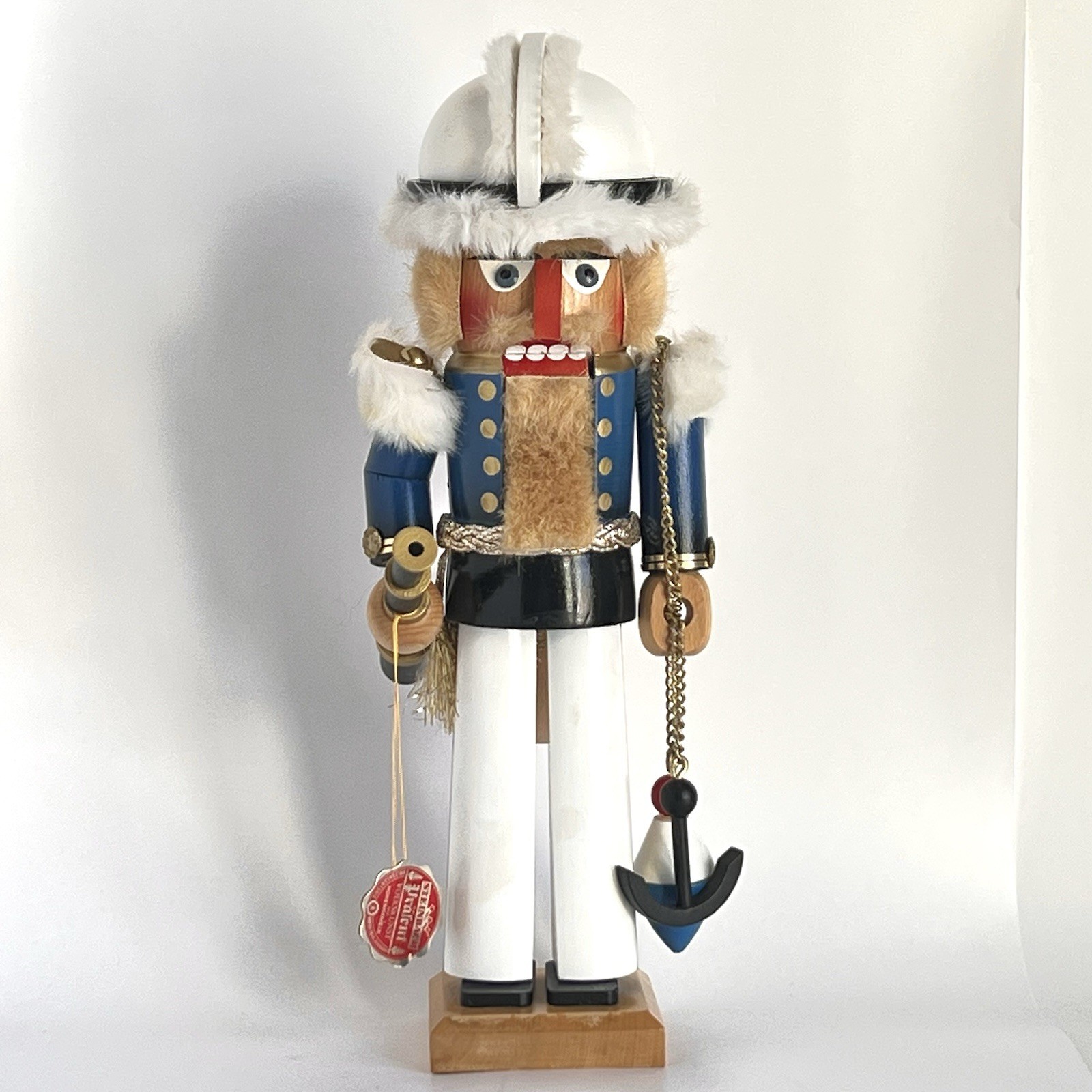 Vintage Steinbach “Count Luckner” Sea Captain Nutcracker West Germany Nautical