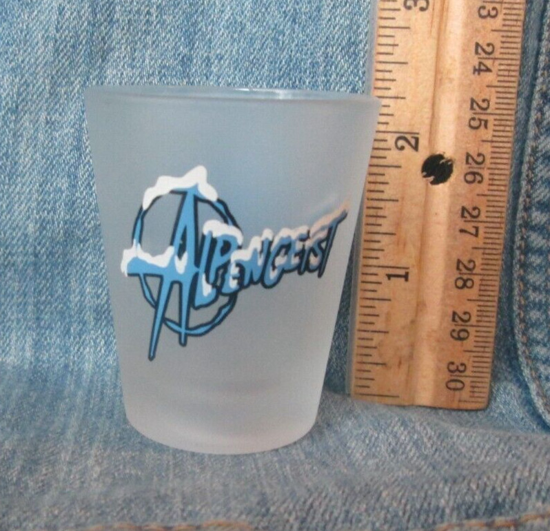 Alpengeist Roller Coaster Busch Gardens Williamsburg Virginia Shot Glass SG12