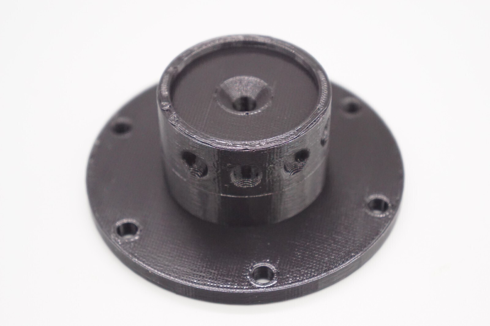 3D Printed NRG Steering Wheel Quick Release Wall Display Mount (8 Bearing)
