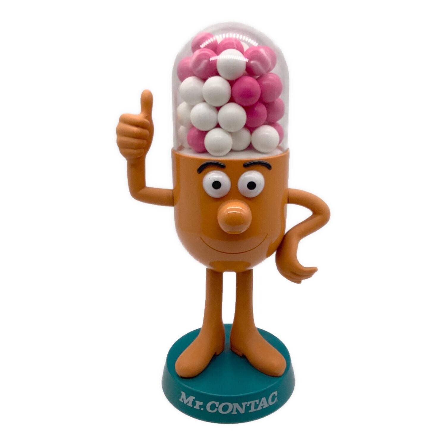 Vintage Mr Contac 300mm Figure 1999 Japan Advertising Capsule Drug Mascot
