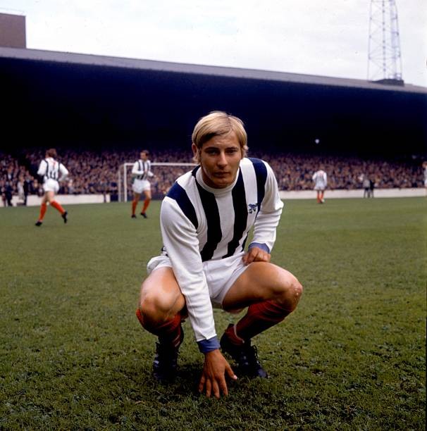 Asa Hartford West Bromwich Albion 1969 Historic Sports Old Photo