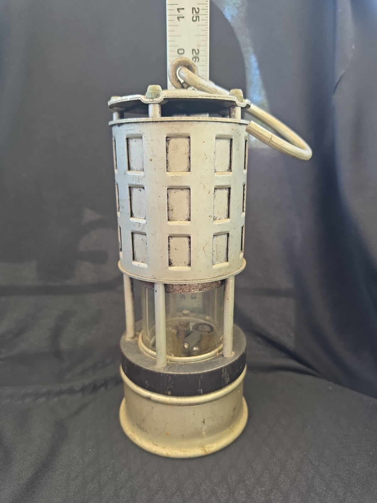 Vintage Koehler Permissible Flame Safety Lamp No. 209 Marlboro Mass USA 