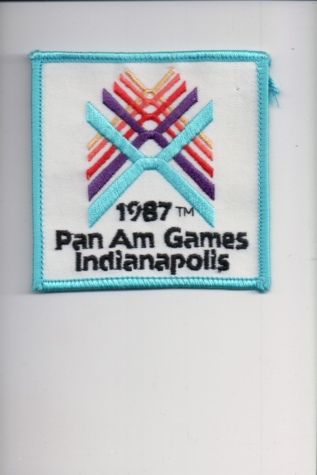 1987 Pam Am Games Indianapolis patch