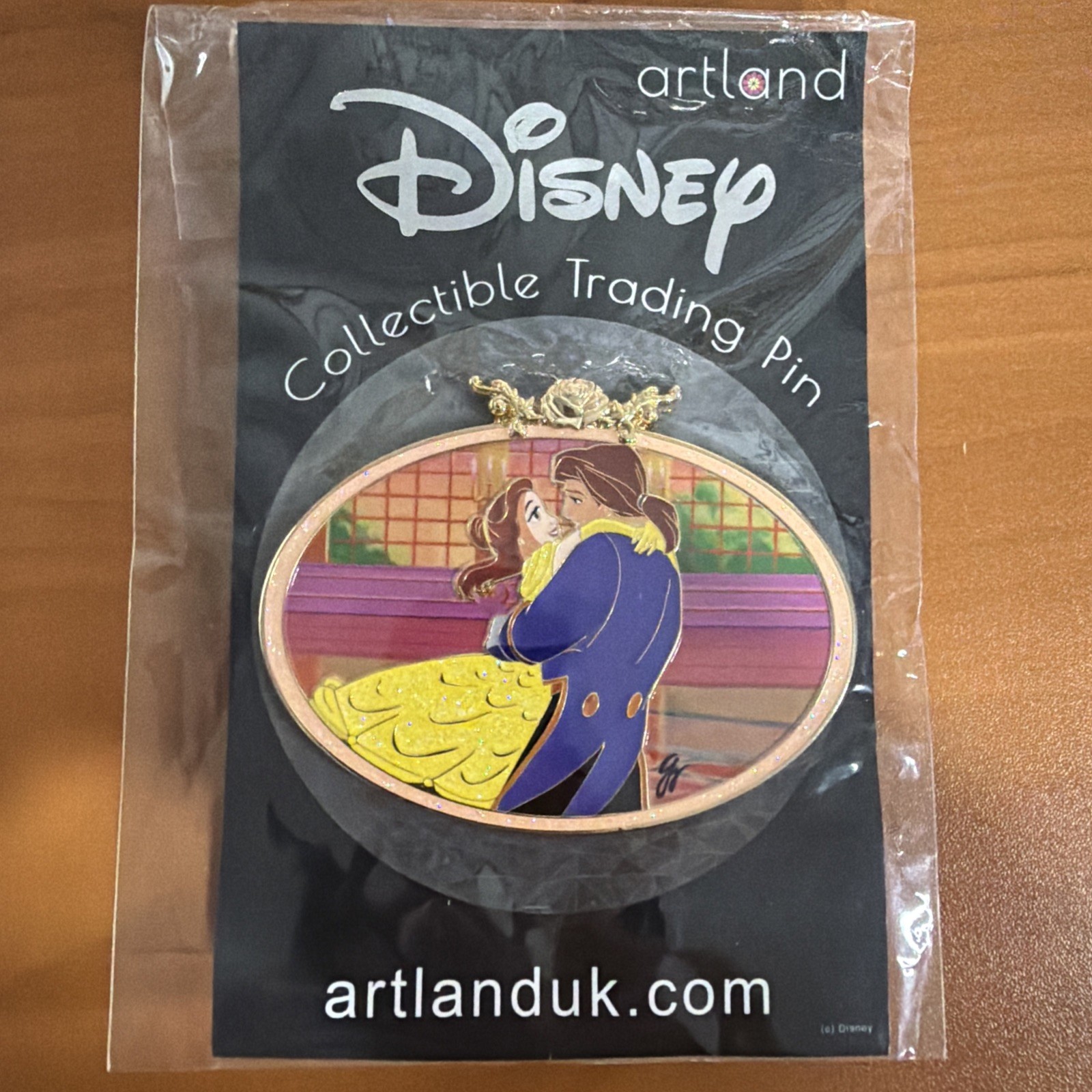 ARTLAND Disney BELLE & PRINCE ADAM First Dance Beauty & the Beast LE200 Pin RARE