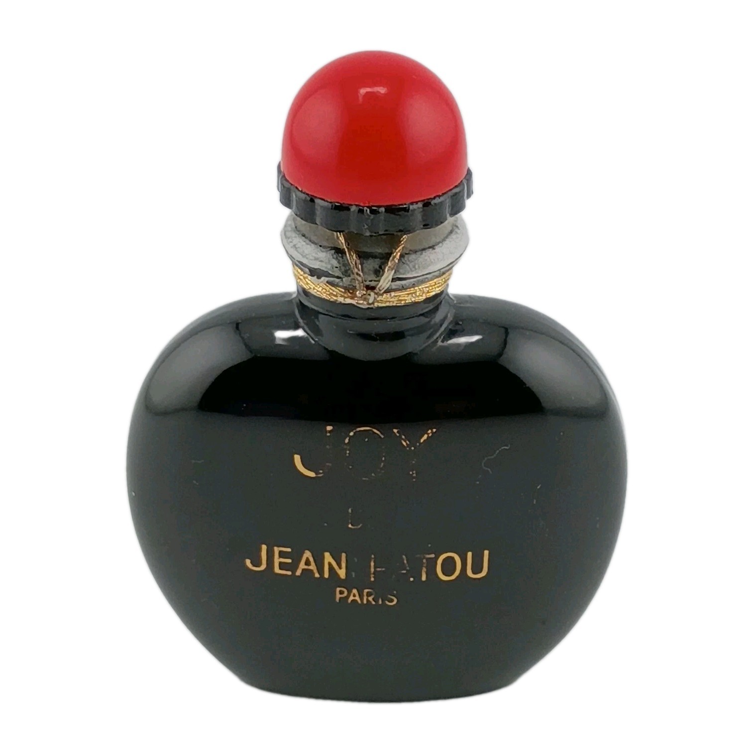 VINTAGE  1970's Black Bottle Original JOY DE JEAN PATOU PARIS Unopened Disco 