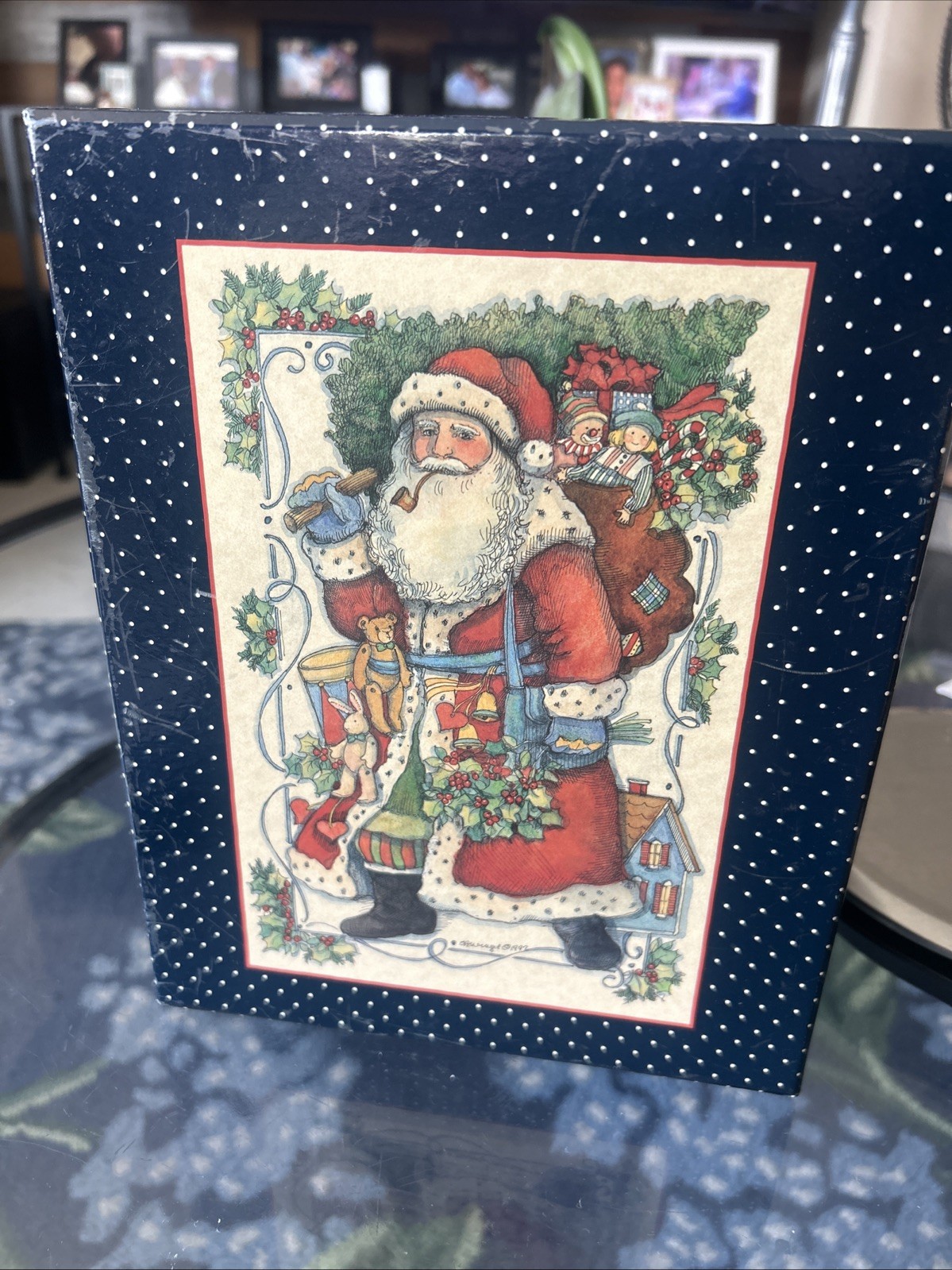 Boxed Vintage 1997 Lang And Wise Spirit of christmas figurine 1st Edition # 3